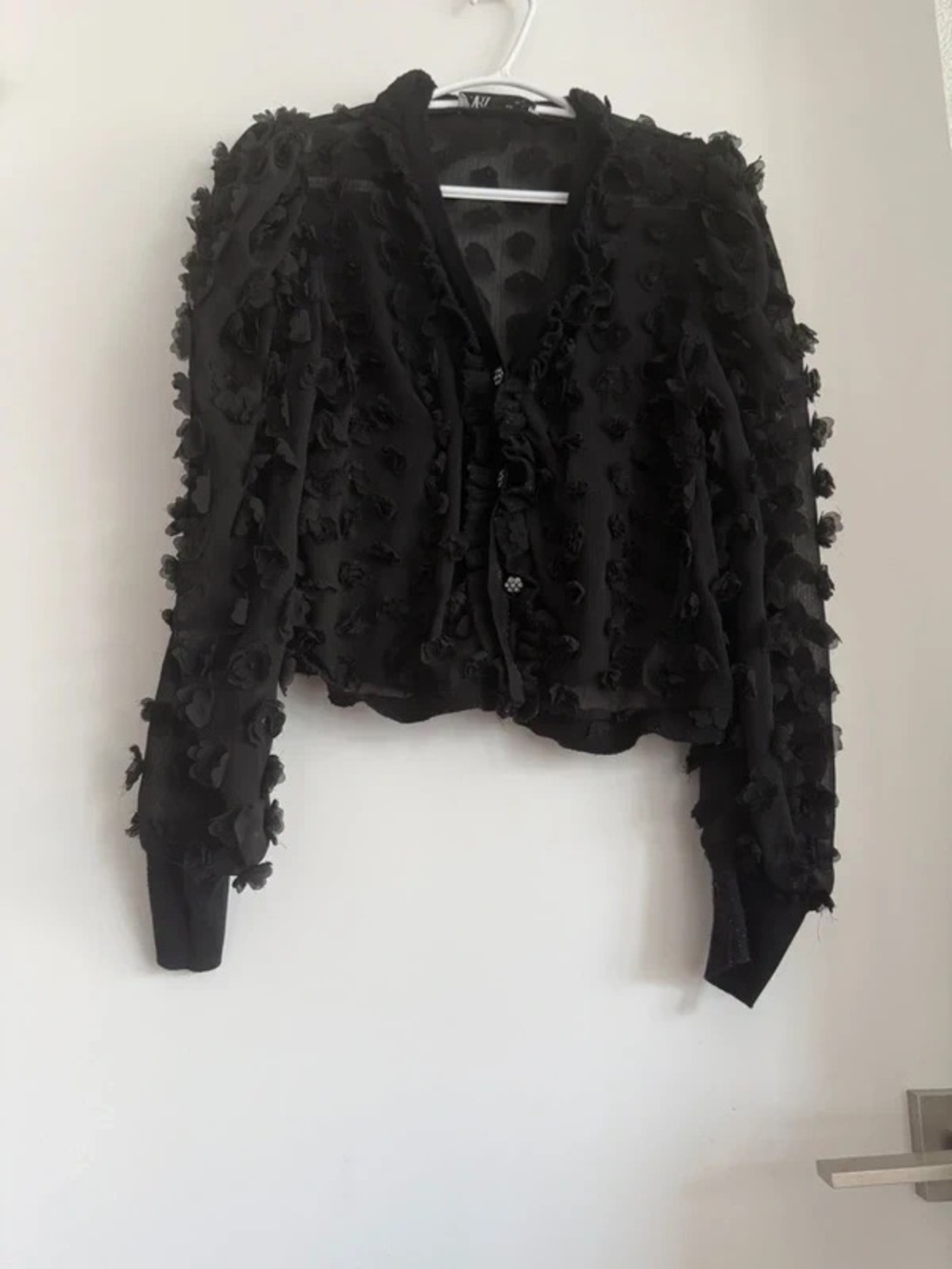 Black Floral Zara